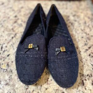 Tory Burch Tweed Loafers